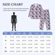 thumbnail image 4 of Balery record rock music Skull Pijama para Hombre de Dos Piezas con Manga Larga, Conjunto de Dormir y Descanso Suave con Bolsillos-Medium, 4 of 7