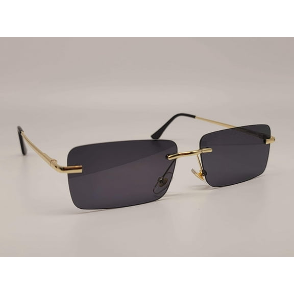 Popular Fashion Small Rectangle Women Luxury Sunglasses Vintage Punk