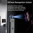 thumbnail image 3 of Simple Version D14P 3D Face Recogntion Smart Door Lock Wishome APP Control Fingerprint Passwod Electronic Door Lock With Camera ,Corrosion-Resistant, 3 of 6