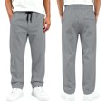 thumbnail image 2 of QTSHPN Boys Cargo Pants -Pocket Long Trousers Comfortable Casual Outdoor Play Daily Wear for Kids and Girls Kids Pants, 2 of 8