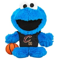 Bleacher Creatures Cleveland Cavaliers Sesame Street Cookie Monster 8" Kuricha Plush