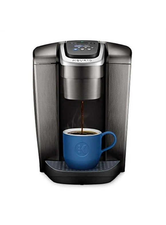 Keurig K-Elite Single Serve K-Cup Pod Coffee Maker, with Strong Temperature Control, Iced Coffee Capability, 12oz Brew Size, Programmable, Brushed Slate