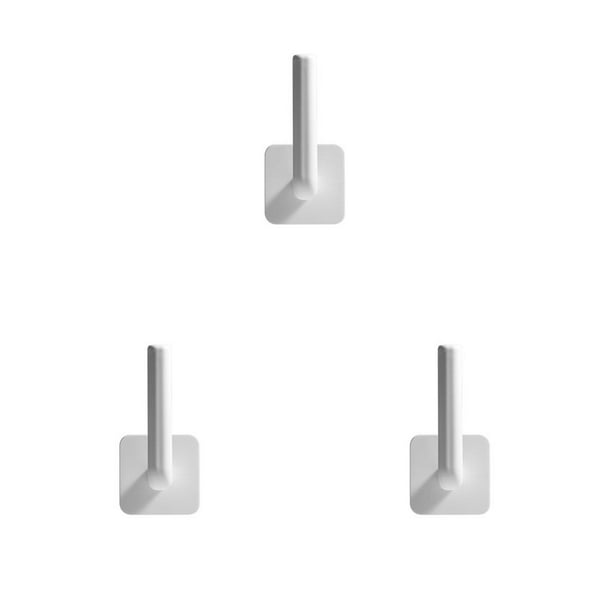 Advancent L-Shape Punch-Free Hooks Professional Door Wall Storage Racks Self-adhesive Hats Hanger Mounted Multifunctional Holder Type1 NO1