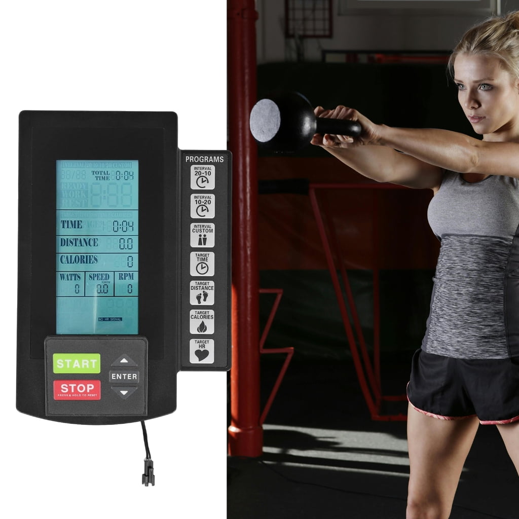 Indoor Exercise Bike Counter With Intuitive Display AndW1re1essConnectivity for Stationary and Sport Bikes