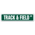 thumbnail image 1 of SignMission 4" X 18" Panneau en Aluminium, Track & Field, 1 of 1