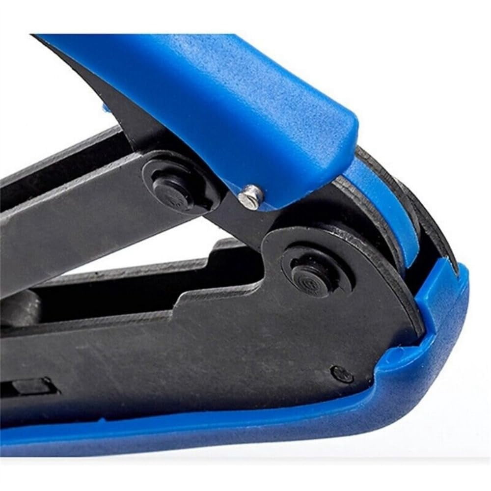 Coax Cable Crimper Coaxial Cable Pliers Compression Tool Adjustable Screw Head Pliers Crimping Tool For Coax RG59/RG6 F-Connectors