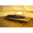 thumbnail image 3 of Lit de Camp Pliant Super Facile à Assembler Ultraléger Compact Robuste avec Sac de Transport pour Adultes Camping Randonnée (Marron), 3 of 8