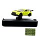 thumbnail image 2 of Centro de mesa con tarjeta de estacionamiento temporal para decoración de automóviles, modelo de coche en miniatura a escala 1/64 Verde, 2 of 9