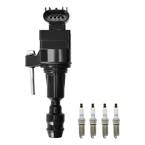 ISA Ignition Coils and AcDelco Iridium Spark Plugs Compatible with Chevrolet Malibu Equinox UF491
