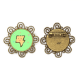 thumbnail image 1 of Parpadeo, lindo icono. Broche de flores, regalo de joyería para mujeres y niñas Unbranded M, 1 of 3