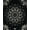 Black White, Pattern 4, variant on ODIKA Stars Mushroom Motifs Divination Runway Round Gothic Boho Snake Playful Non-Slip Low Profile for Guest Room, Lounge, Apartment