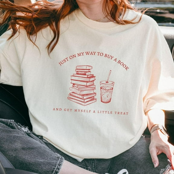 Buying a book and getting a little treat shirt, Bookish shirt, Bookish Gift, Reading Shirt, Funny book shirt, Bookstagram Booktok book shirt TH060105