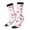 2 Black-1, variant on Bingfone Compression Socks for Women and Men Long Socks for Running Athletic Cycling Nurse- Breast Cancer Awareness4