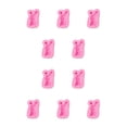 thumbnail image 2 of Injueey Molde de silicona de dibujos animados, molde para pasteles, herramienta de decoración de Fondant Rosa Tipo 1 10piezas, 2 of 6