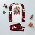thumbnail image 2 of Odeerbi Christmas Pajamas for Family Holiday Long Sleeve Family Christmas Pajamas Matching Sets Mom Printed Parent Child Loungewear Set Two-Piece Sleepwear Xmas PJs Set Camouflage, 2 of 7