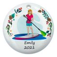 thumbnail image 1 of Paddle Board Female Blonde ChristmasOrnament, 1 of 4