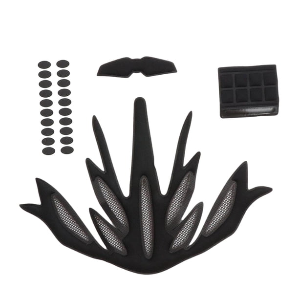 Kits de revestimiento para casco, almohadilla de repuesto liviana para en bicicleta Negro
