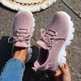 thumbnail image 4 of Women's Slip on Walking Shoes Wide Cushion Running Tennis Shoes with Arch Support Non Slip Sole Nursing Workout Gym Athletic Fashion Sneakers Pink Size 10.5, 4 of 6