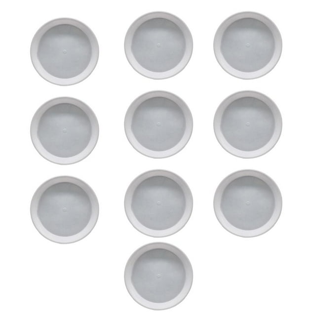 10 Pcs 10 Tailles en Plastique Forme Maison Jardin Pot de Fleurs Jardinière Plateau Soucoupes