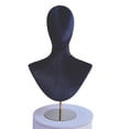 thumbnail image 1 of Soporte para exhibir cabello, cabeza de maniquí, práctico y sencillo soporte para cabello para tocados y pañuelos., 1 of 8