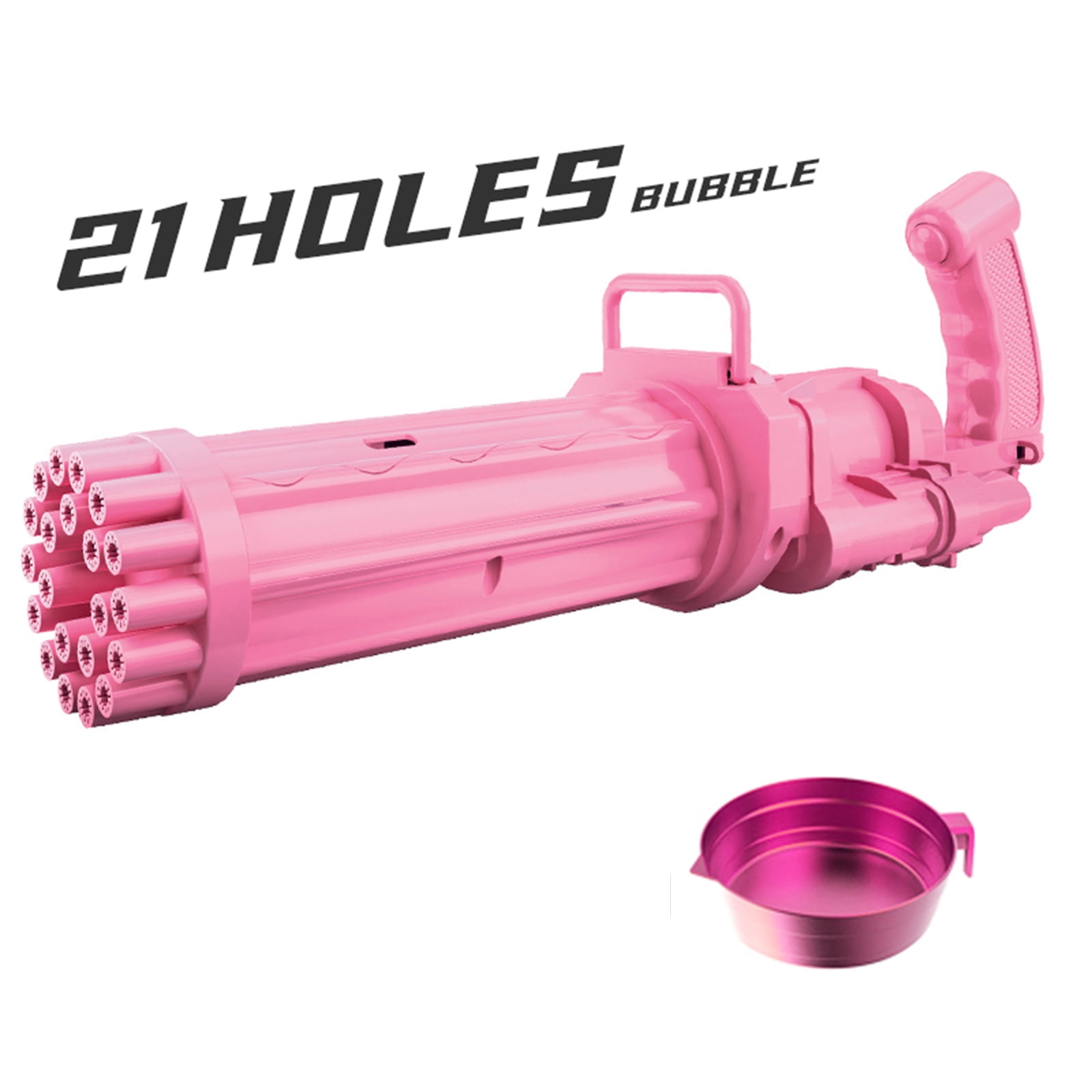Nituyy 21 Holes Gatling Bubble Gun Automatic Bubbles Blowing Machine