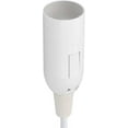 thumbnail image 3 of E27 socket with wire - Lamp holder for bulb with power cord electrical outlet and switch - 1.8m cable, 3 of 4