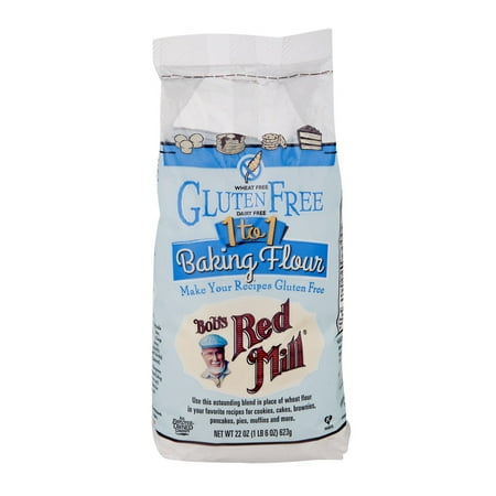 Bob's Red Mill Gluten Free 1 to 1 Baking Flour, 22.0 OZ - Walmart.com