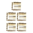 thumbnail image 3 of Transemion 36 Pièces Jauges d'Oreille Étirement Kit Expanders 14G-00G Plugs Gold 36 Pcs 5Set, 3 of 6