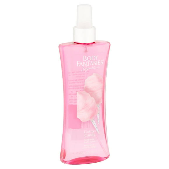 (pack 9) Body Fantasies Signature Cotton Candy Perfume By Parfums De Coeur Body Spray8 oz