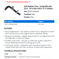 thumbnail image 2 of Inlet Radiator Hose - Compatible with 2013 - 2014 Ram 5500 6.7L 6-Cylinder, 2 of 2