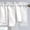 White, variant on Home Soft Things Chain Embroidery Valance Set - 2 Pcs - Cream - 60"x19"