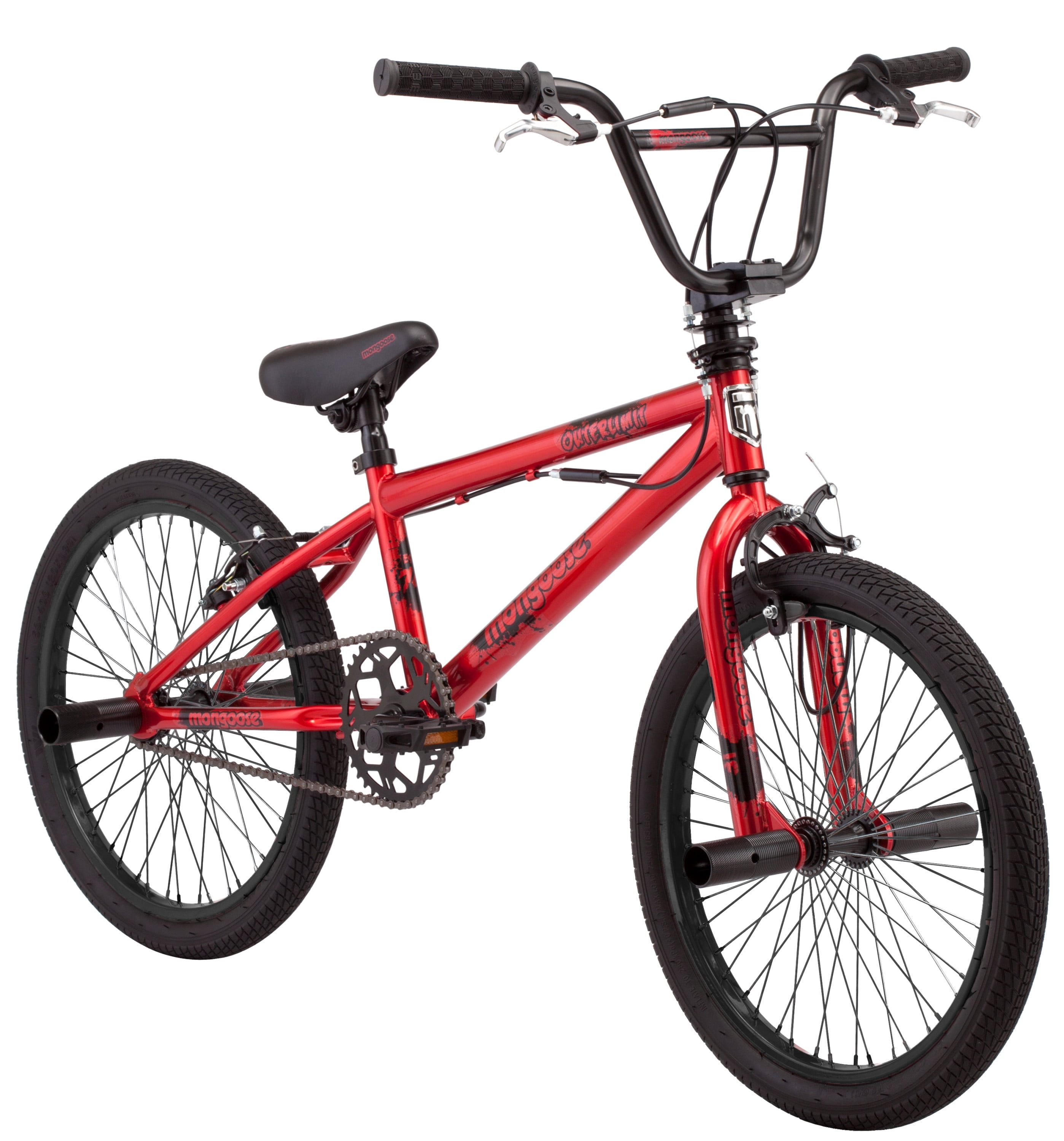 Mongoose 20" Outerlimit BMX Bike, Red BrickSeek