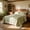 Green, variant on ChicYu Solid Washed Cotton Cooling Quilt, 59"x79", Lightweight Breathable Bed Blanket, Machine Washable Air Conditioner Comforter, Colcha Lavada Lisa, Couverture Lavée Unie