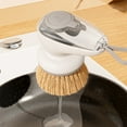 thumbnail image 4 of kkbbma under $5 Dish Scrub Brush with Soap Dispenser, Kitchen Brush for Dish Pot Pan Sink Cleaning, Soap Dispensing Brush, 4 of 6