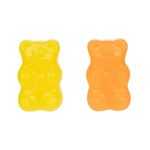 Haribo Figure - Orange Gummi Bear & Yellow Gummi Bear