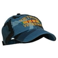 thumbnail image 5 of Vietnam Veteran Embroidered Enzyme Washed Cap - Sky OSFM, 5 of 5