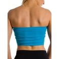 thumbnail image 4 of 3-Pack Women's Seamless Strapless Bandeau Wire Free Tube Top Bra (Non-Padded) (One S/M/L), 4 of 6