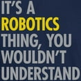 thumbnail image 3 of CafePress - Its A Robotics Thing Dark T Shirt - Men's Classic Graphic Cotton T-Shirt, 3 of 4