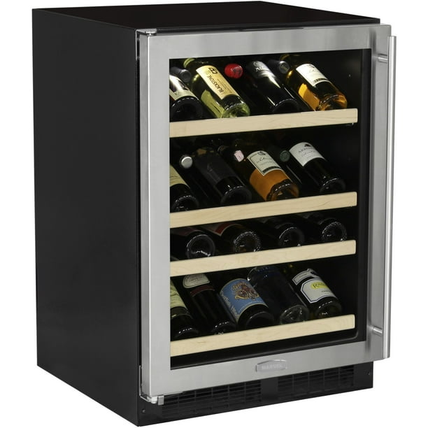 Marvel Ml24ws1l 24" Wide 27Bottle BuiltIn Single Zone Wine Cooler