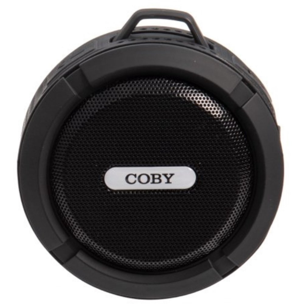 Coby Waterproof Portable Handheld Bluetooth Speaker, Black Walmart