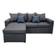 thumbnail image 2 of Sala Esquinera EL BAZAR STORE Ares 215x165 cm Lino nacional Gris Oxford, 2 of 6