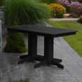 thumbnail image 1 of A &amp; L Furniture Poly 60 x 33 in. Rectangle Outdoor Dining Table, 1 of 8