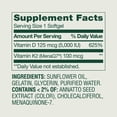 thumbnail image 2 of Spring Valley D3 125 mcg + K2 (100 mcg) for Bone Health Softgels, 120 Count, 2 of 5