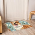 thumbnail image 6 of Corgi Dog Non-Slip Polyester Office Rugs: Machine Washable Game Mat and Door Carpet, 6 of 6