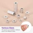 thumbnail image 4 of Uxcell 6 Pack Aluminum Spacer, 5/16" OD x 3/16" ID x 11/32" Length Unthreaded Screw Standoff Bushing, Plain Finish Round Metal Spacer for Screws, Bolts and Rods, Silver Tone, 4 of 6