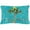 Teal, variant on Carolines Treasures 8708PW1216 Welcome Palm Tree on Blue Canvas Fabric Decorative Pillow , 12H x16W, multicolor