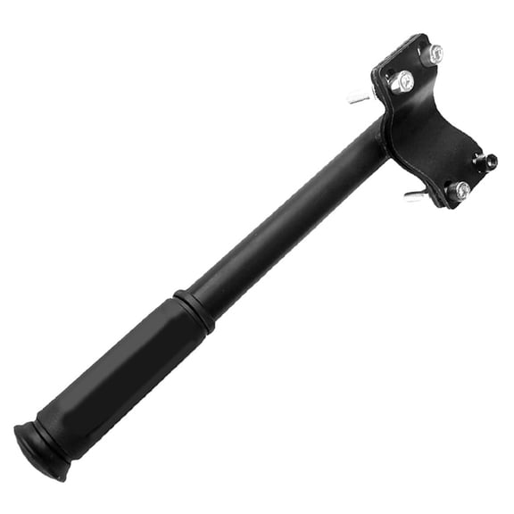 KAKOWELY Black Bike Armrest Handle Easy Installation Rear Seat Handrail for Outdoor Cycling