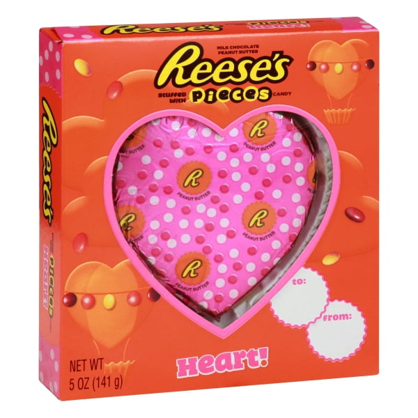 Reeses Heart Peanut Butter Milk Chocolate 5.0 oz