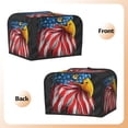 thumbnail image 3 of Fotbe Eagle Head With American Flag for Four Slice Toaster Cover, Fingerprint Protector, Super Soft Appliance Cover And Dust Cover,Bread Dust Cover & Fingerprint Protection, 3 of 7