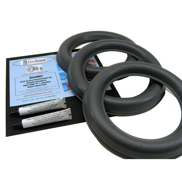 Jl Audio 10w7 Triple Speaker Foam Edge Repair Kit 10 10w7 Extra Wide Roll Fsk 10jl W7 1 Walmart Com Walmart Com